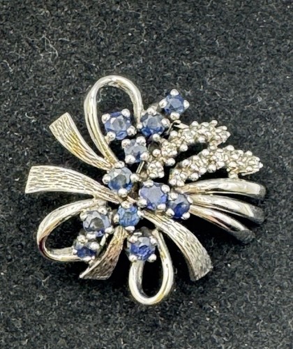 Edle 585 gold brosche - edle,