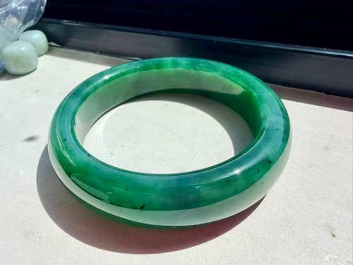 Nephrit hetian jade armreif - hetian,