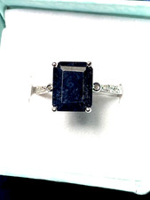 10kt massiver Weißgold Ring