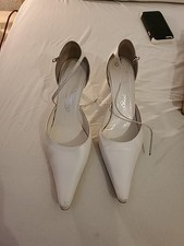 Brautschuhe Sophie Sposa Größe  39 1/2 Weiss  gebraucht
