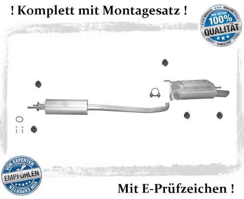 Auspuffanlage für suzuki - auspuffanlage,
