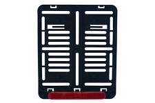 Kennzeichenhalter Motorrad 180 x 200 mm Mit Rückstrahler Reflektor mit Zulassung