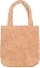 Damen Teddyfell Beuteltasche