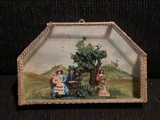 Schaukasten Diorama Wandbild Vintage
