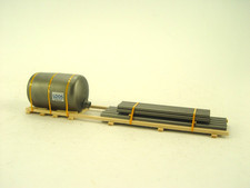 Edelstahltank m. Rohrleigung-  Ladegut  Bauer Spur HO - 1:87  Zubehör  1374   #E