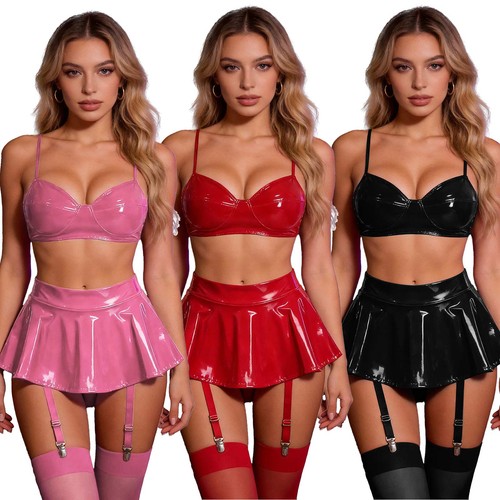 Damen pvc leder - pvc, wetlook