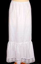 Dirndl  - Unterrock, Länge 90 cm,  weiss  Gr.  42 / 44  / 46, wie  neu