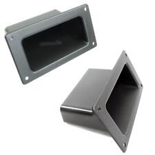 2 Adam Hall 3401 Boxengriffe schwarz Ersatz Boxen Griffe Schalen Griffe schwarz