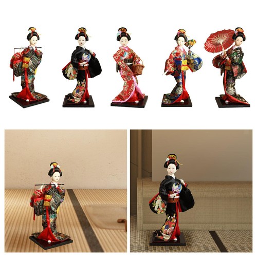 Japanische geisha kimono - japanische, puppe