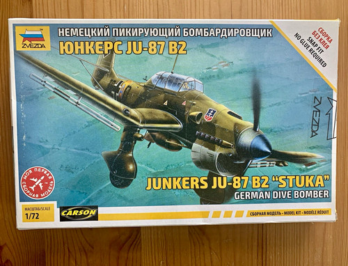 Zvezda flugzeugbausatz junkers - zvezda,