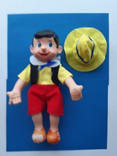 Figur Pinocchio Puppe  mit Hut