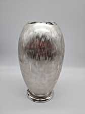 #SE1782#Art Déco WMF Ikora Blumenvase versilbert 30er Jahre Made in Germany 25cm