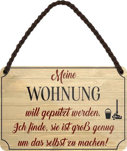 Meine wohnung will geputzt - wohnung,