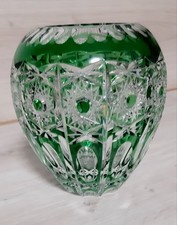 Vintage Kristall Vase Val St