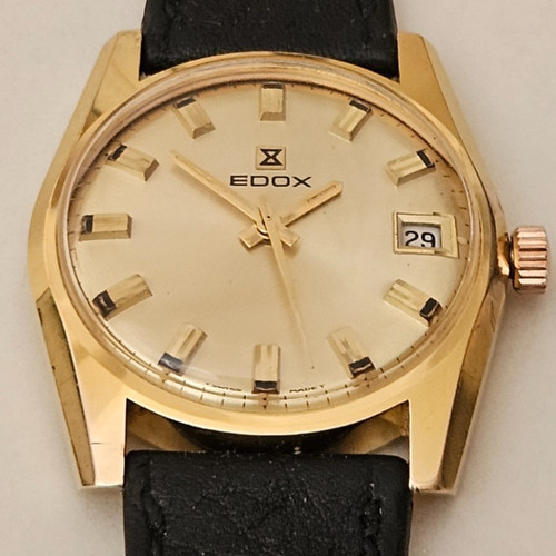 Vintage herrenuhr edox - vintage, "edox"