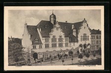 Hanau, Halle der Turngemeinde, Ansichtskarte 1917 