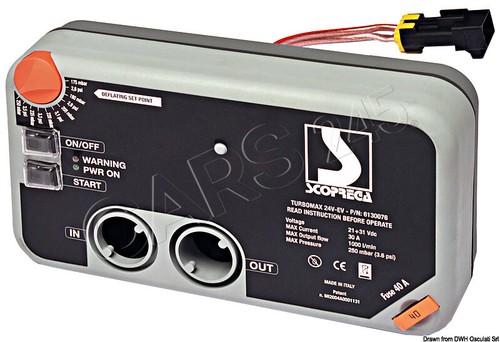 Osculati bravo luftpumpe turbo - osculati,