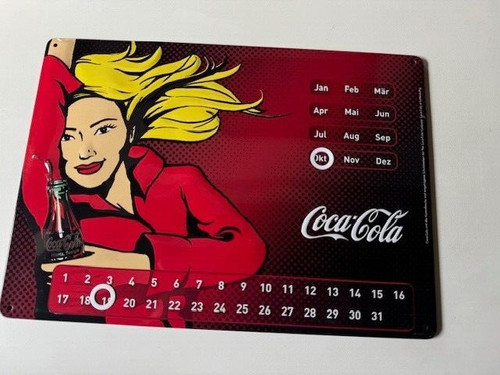 Blechschild coca cola - blechschild,