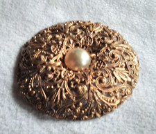 Schöner Antiker Halstuchhalter Tuchhalter GR  6cm