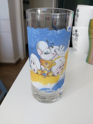 Original diddl glas sehr - diddl, alt
