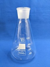 Erlenmeyerkolben 1000 ml 1 L NS 45/40 Ilmabor TGI Laborglas Laborzubehör