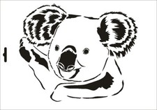 Wandschablone Maler T-shirt