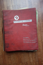 alte Porsche Super  Export  Diesel Schlepper Ersatzteilliste Ersatzteilkatalog