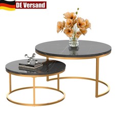 Rund Couchtisch 2er Set