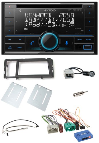 Kenwood 2din dab usb - cd,