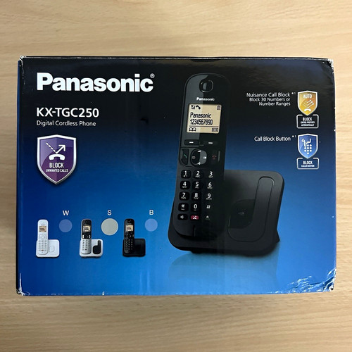 Panasonic tgc250 dect - kx-tgc250,