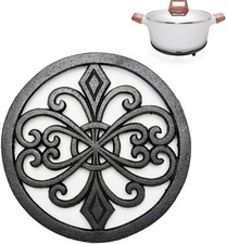 Runde Gusseisen Untersetzer