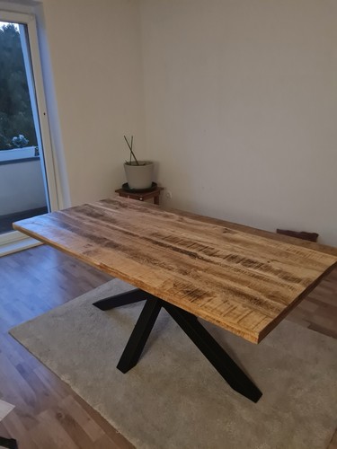 Rechteckiger massivholz - rechteckiger,