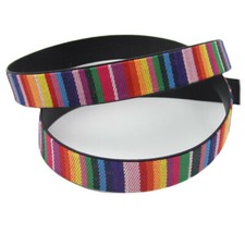 buntes Kunstleder Gurtband