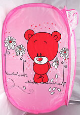 Kinder Schmutz Wäschesammler  "NEU" Wäschekorb Wäschesack Sammler Spielzeugbox