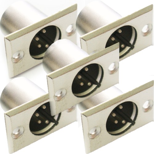 Qty xlr pin pol stecker - pin,