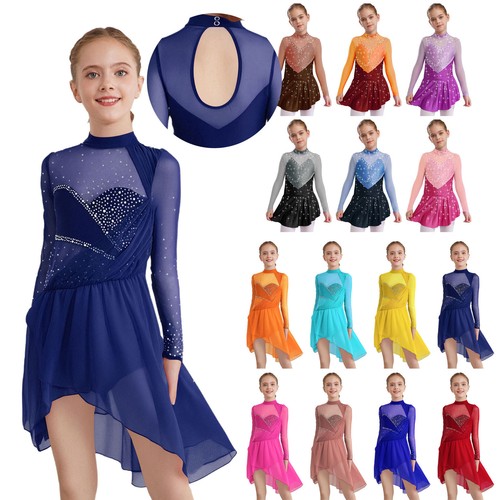 Mädchen eiskunstlauf kleid - de,