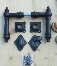 Landhaus Stil Antik Eisen Tür Klinke BB Rosetten Türgriffe Türbeschläge WW15E