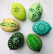 6 Ostereier - Hühnereier -