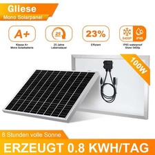 100W Solarmodul Solarpanel PV