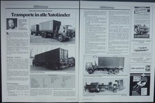 MAGIRUS-DEUTZ CONTAINER-ZÜGE