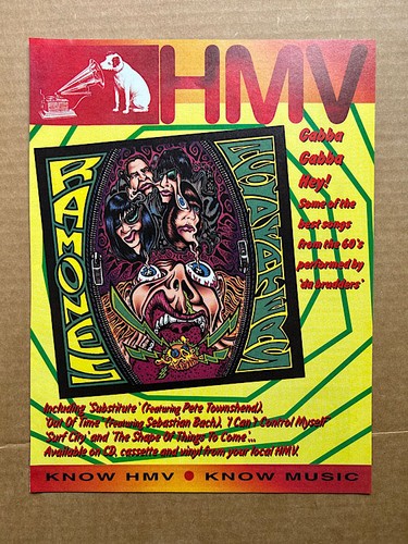 Ramones acid eaters poster - acid,