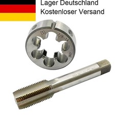 7/8-14 HSS set UNF-Maschinengewindebohrer und UNF-Rundgewindeschneideisen