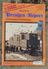 Preußen Report Band No.1, Eisenbahn Journal, Elektrolokomotiven und -triebwagen