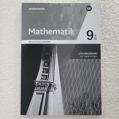 Westermann mathematik iii - mathematik, ii/iii