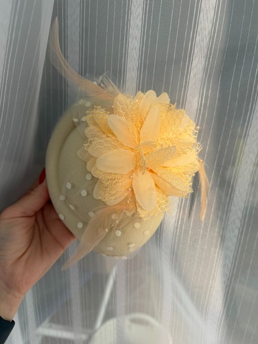 Fascinator damen mini hut - fascinator,