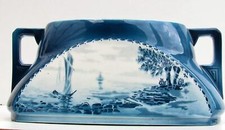 große Art Deco Blumenübertopf  Jardiniere Pflanzschale aus Keramik