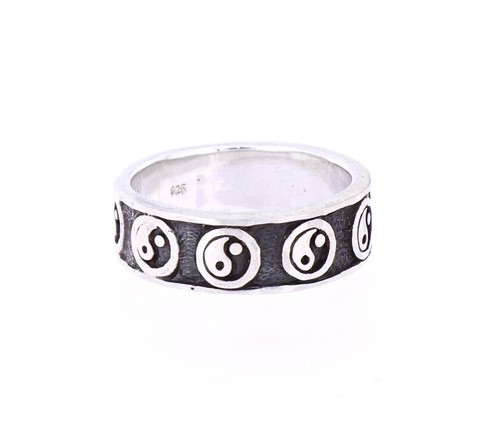Ying yang rundherum nepal ring - ying,