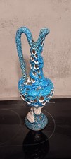 Vintage Fat Lava Karaffe Vase