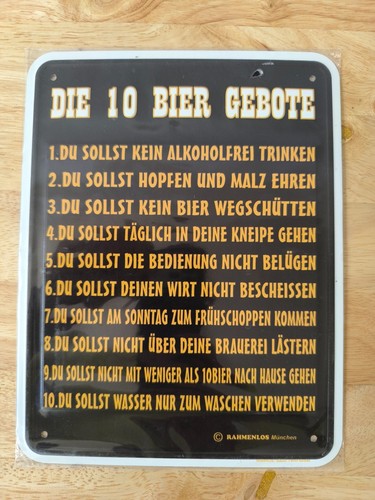Die bier gebote - 10,
