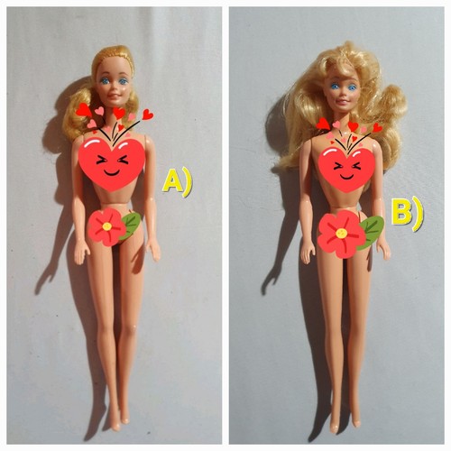 First barbie 1875 puppe - first,